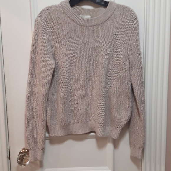 2 for 20! 🛍️ Pink salt and pepper knit sweater